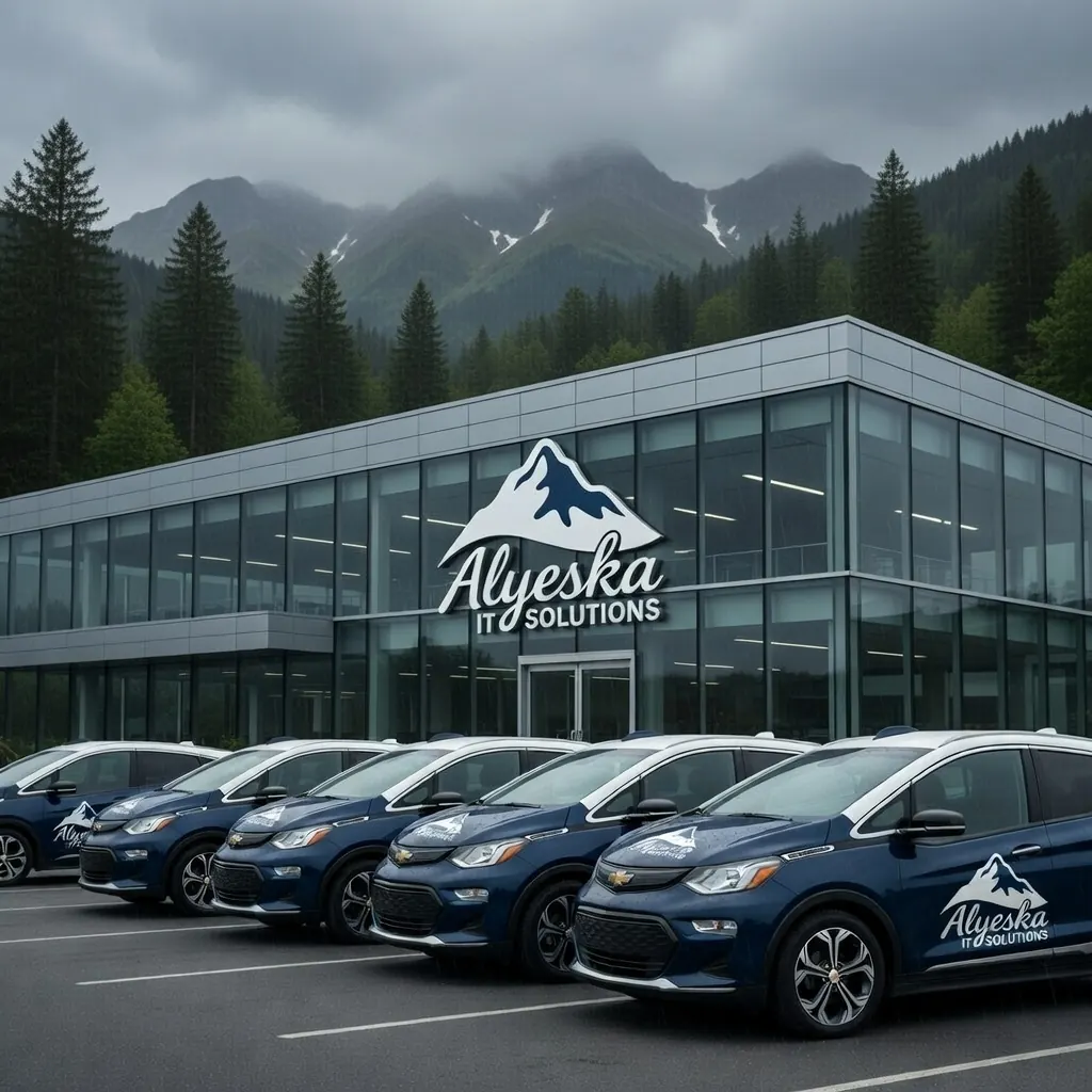 Alyeska electric service fleet vehicles